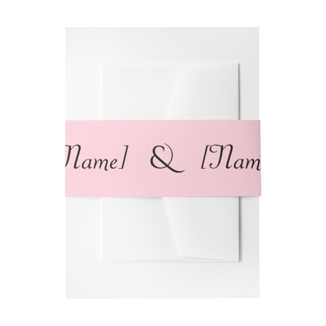 Blush Belly Band (Vorderseite Beispiel)