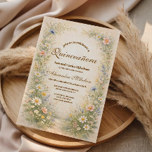 Blush Blaues Wiesen Quinceañera