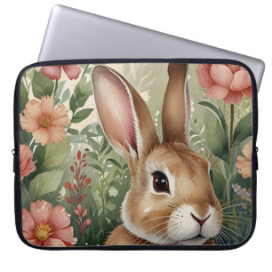 Blush Blogs and Bunny Dreams Electronics Bag Laptopschutzhülle