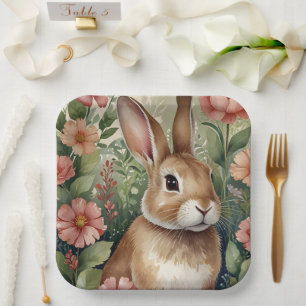 Blush Blogs und Bunny Dreams Paper Plate Pappteller