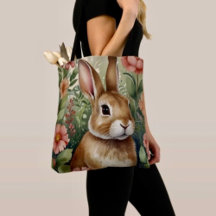 Blush Blogs und Bunny Dreams Tote Tasche