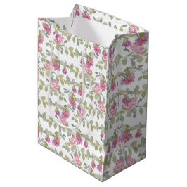 Blush Bloom Elegante Mittlere Geschenktüte