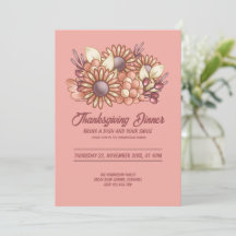 Blush Boho Erntedank Dinner