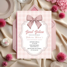 Blush & Bows Coquette Geburtstag