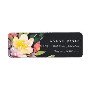 BLUSH BURGUNDY FLORAL BUNCH ADRESSE
