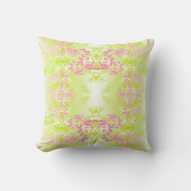 Blush Citrus Manor Kissen (Vorderseite)