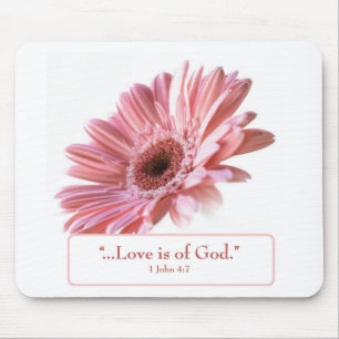 "Blush" Daisy Mousepad