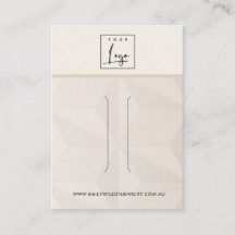 BLUSH DIAMOND TEXTURE HAIR CLIP DISPLAY CARD