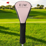 Blush Dusty Pink Modern Script Girl Monogram Name Golf Headcover<br><div class="desc">Blush Dusty Pink einfache Skript Monogram Name Golf Driver Cover. Das macht den perfekten 16 Geburtstag,  Hochzeit,  Brautparty,  Jubiläum,  Babydusche oder Junggeselinnen-Abschied Geschenk für jemanden,  der Lieben glamourösen Luxus und schicke Stile.</div>