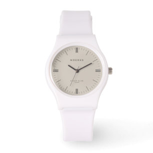 Blush Élan Minimalist Uhr - Taupe