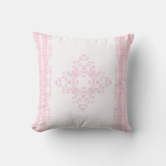 Blush Erbstück Kissen (Vorderseite)