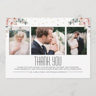 Blush et Gold   Photo de Merci Mariage floral