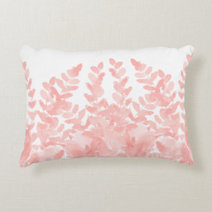 Blush Fern Design für natürliche Zuhause Dekokissen