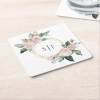Blush Floral White Wedgram
