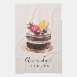 BLUSH FRUIT CAKE PATISSERIE CUPCAKE KOCH BAKERY GESCHIRRTUCH