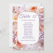 Blush Garden Romantische Hochzeitskarte
