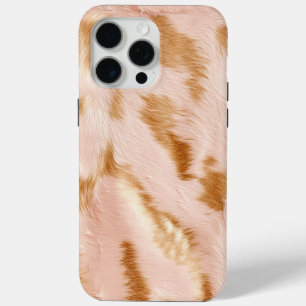 Blush Gold Cowgirl Cowhide Case-Mate iPhone Hülle
