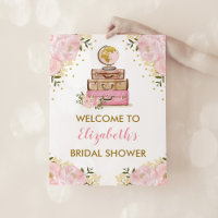 Blush Gold Floral Reiseabenteuer Brautparty