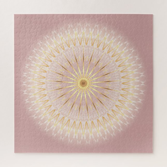 Blush Gold Mandala (Vertikal)