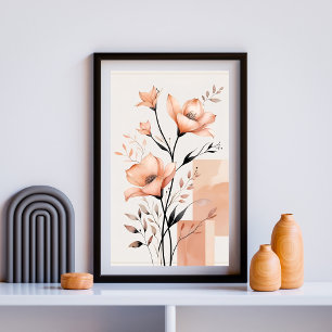 Blush Harmony Poster