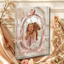 Blush Heirloom Heart Photo Frame Loving Keepsake Fotoblock