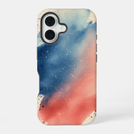 Blush Horizon" - Gehäuse für das farbenfrohe Handy iPhone 16 Hülle