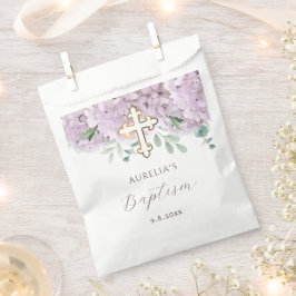 Blush Hydrangea Taufe Geschenktütchen