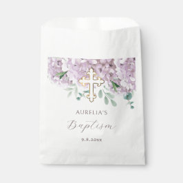 Blush Hydrangea Taufe Geschenktütchen