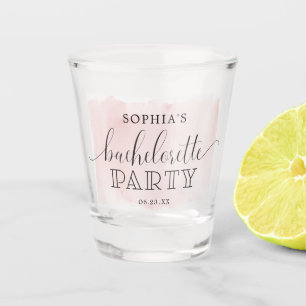Blush Junggeselinnen-Abschied Shotglas Schnapsglas