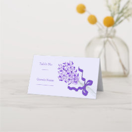 Blush Lavender Wedding Platzkarte