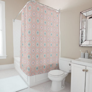 Blush Majesty - marokkanische Eleganz in Andalusie Duschvorhang