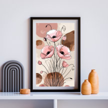 Blush Mohn Serenity