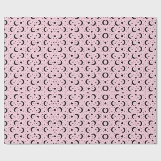 blush moon magic wrapping paper geschenkpapier