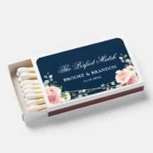 Blush Navy Floral Gold Geometric Botanical Wedding