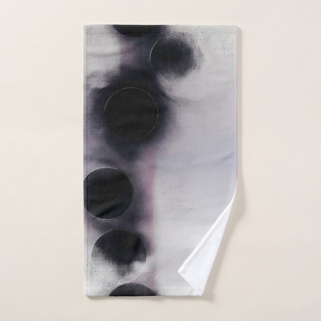 Blush Orbit Abstract Handtuch (Handtuch)