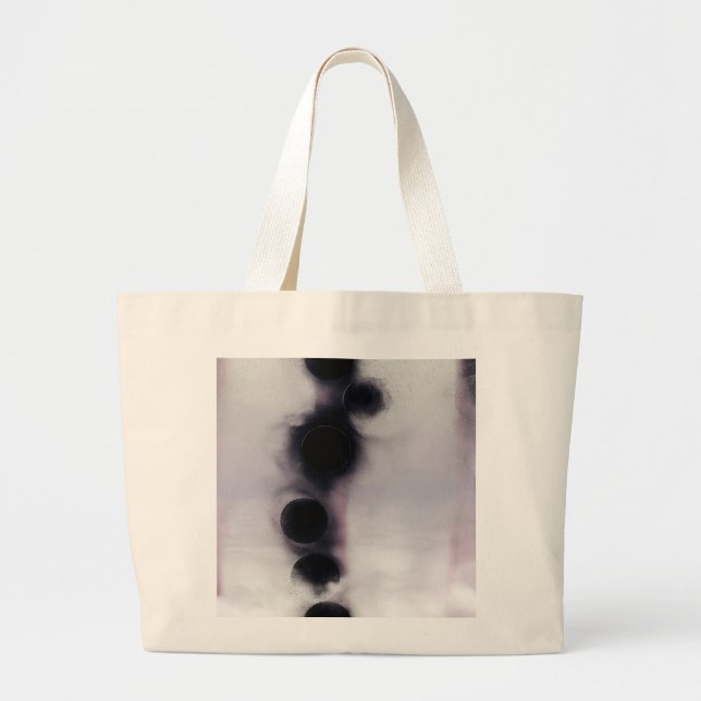 Blush Orbit Abstract Jumbo Stoffbeutel (Vorne)