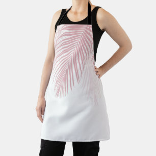Blush Palm Blätter Finesse 2 #tropical #art Schürze