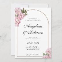 Blush Peony Blume Bloral Wedding