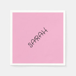 Blush Personalisiert Napkins Serviette