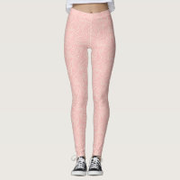 Blush Pink Animal Print Tiger Streifen