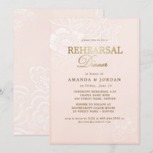 Blush Pink Blumenstrauß Hochzeitspass Probe Dinner