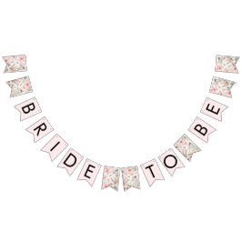 Blush Pink Bridal Banner
