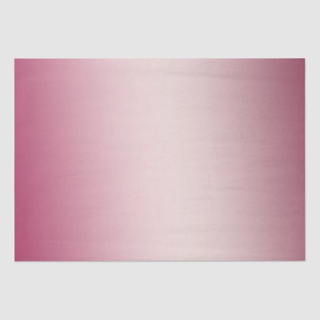Blush Pink Burgundy Ombre Seidenpapier (Vorderseite)
