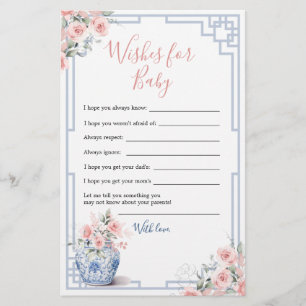 Blush Pink Chinoiserie Ginger Jar wünscht sich Bab