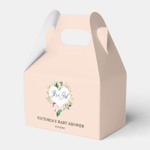 Blush Pink Es ist eine Girl Baby Dusche Geschenkschachtel