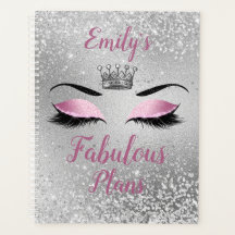 Blush Pink Fantastischer Glitzer Augen