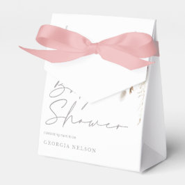 Blush Pink Floral Beautiful Baby Shower Geschenkschachtel