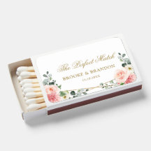 Blush Pink Floral Gold Geometrische botanische Hoc