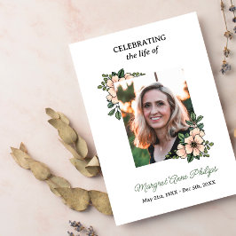 Blush Pink Florals Foto feiert das Life Program Programm