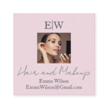 Blush Pink Foto- & Schönheitsstudio-Monogramm